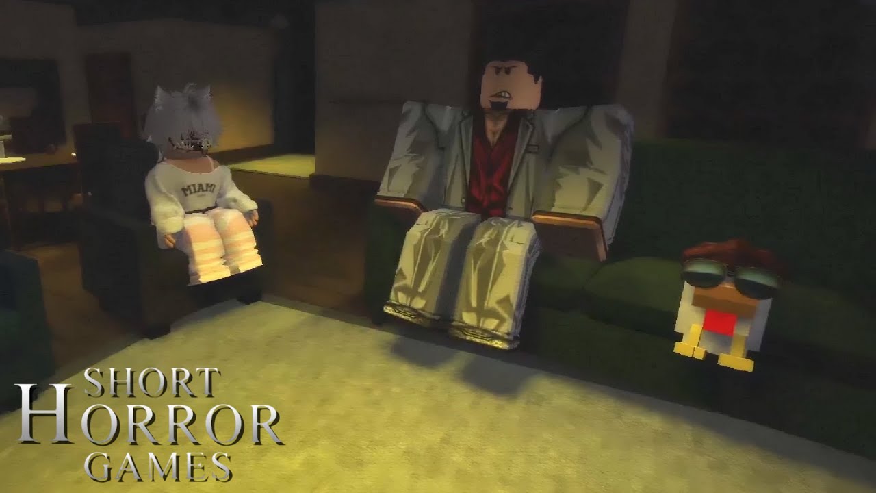 Playing Roblox Horror Games