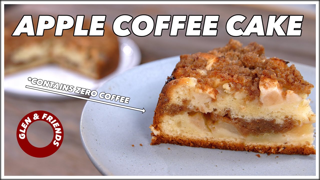 Fall Apple Coffee Cake Recipe - Glen And Friends Cooking - Apple Streusel Cake Recipe