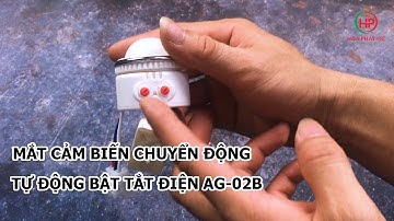 Mắt cảm biến chuyển động AG-02B tự động bật tắt khi có chuyển động