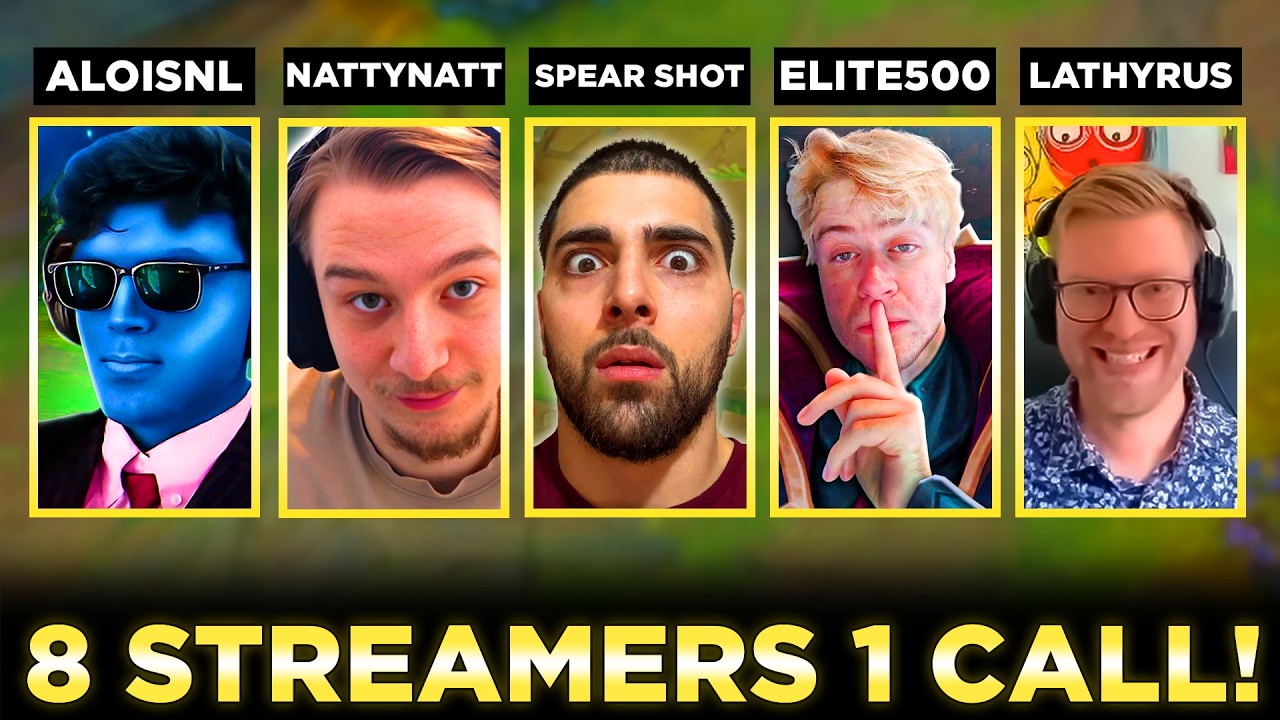 The most stacked lobby EVER in LEAGUE HISTORY! Ft. AloisNL, NattyNatt, Elite500, Agurin, Lathyrus