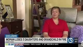 Woman loses three daughters and grandchild in Hartford fire