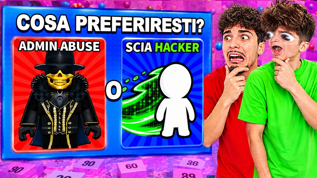 COSA PREFERIRESTI ESTREMO MA CIÒ CHE SCEGLI ACCADE DAVVERO su SCAPPA SULLA TASTIERA ASMR..