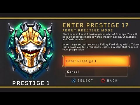 Black Ops 4: 1st Prestige (WHAT HAPPENS?)