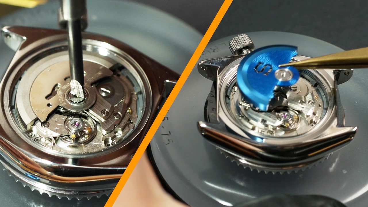 How to change the rotor on a Seiko - YouTube