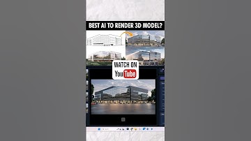 6 FREE AI ARCHITECTURE RENDERING tools compared 😮 #architecture