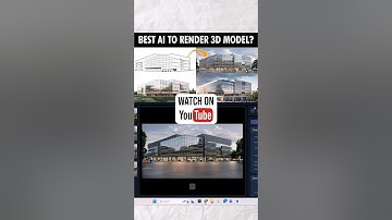 6 FREE AI ARCHITECTURE RENDERING tools compared 😮 #architecture