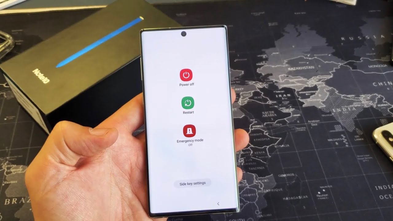 How to Turn Off the Samsung Note 10