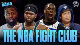 Reacting to the NBA Fight NIGHT, Did Stewart CROSS THE LINE, Donovan and James show out and more