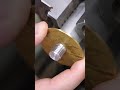 Using an arbor for thin parts on a metal lathe