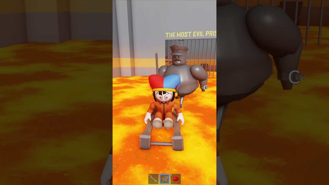 LAVA MODE BARRY'S PRISON RUN = ROBLOX GAME