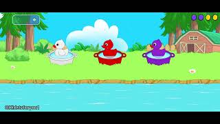 Color Match Mayhem! Can you guide the ducks to their matching bowls? This puzzle game is addictive!