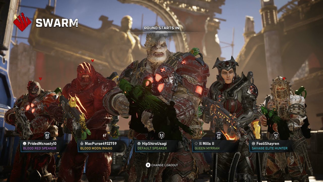 QUEEN BAE! Live Gears 5 "Queen Myrrah" Character Gameplay YouTube