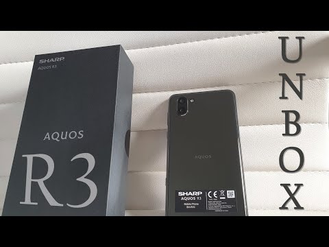 ஷார்ப் Aquos R3 (120Hz) Unboxing