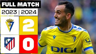 Cádiz CF 2 - 0 Atlético de Madrid | FULL MATCH | LALIGA EA SPORTS 2023/24