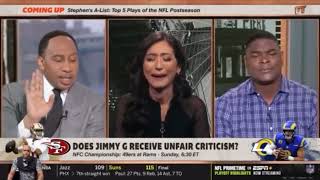 Mina Kimes goes nuclear on 49ers Jimmy Garoppolo on ESPN’s First Take 🤭