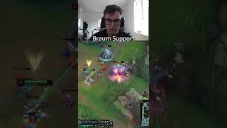 braum support #leagueoflegends #lolromania #braum