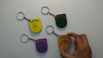 STAR keychain-show off your unique style!