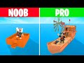 NOOB vs PRO Build A Boat for ROBUX TREASURE Roblox