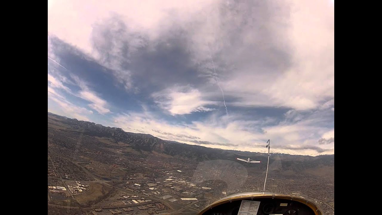 KBDU Boulder Colorado Glider SGS33 4/6/13 YouTube