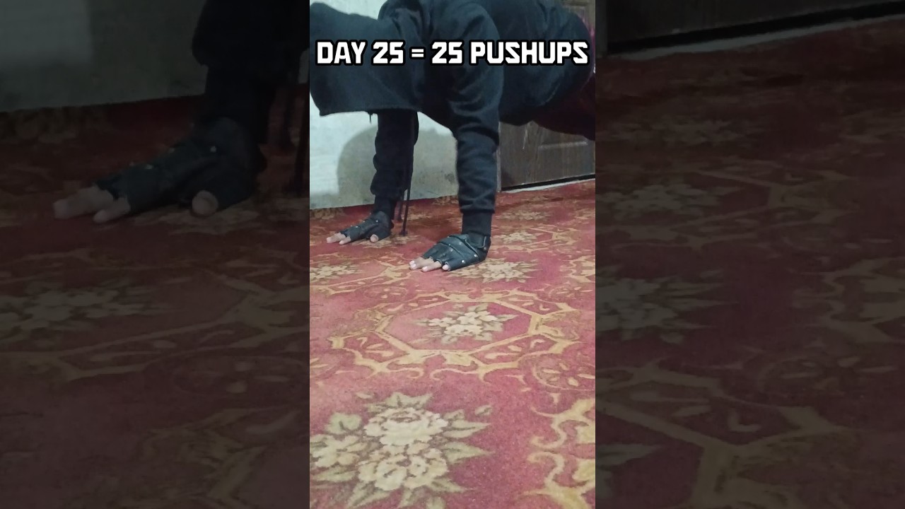 Day 25/365 Push-Ups Challenge 🔥