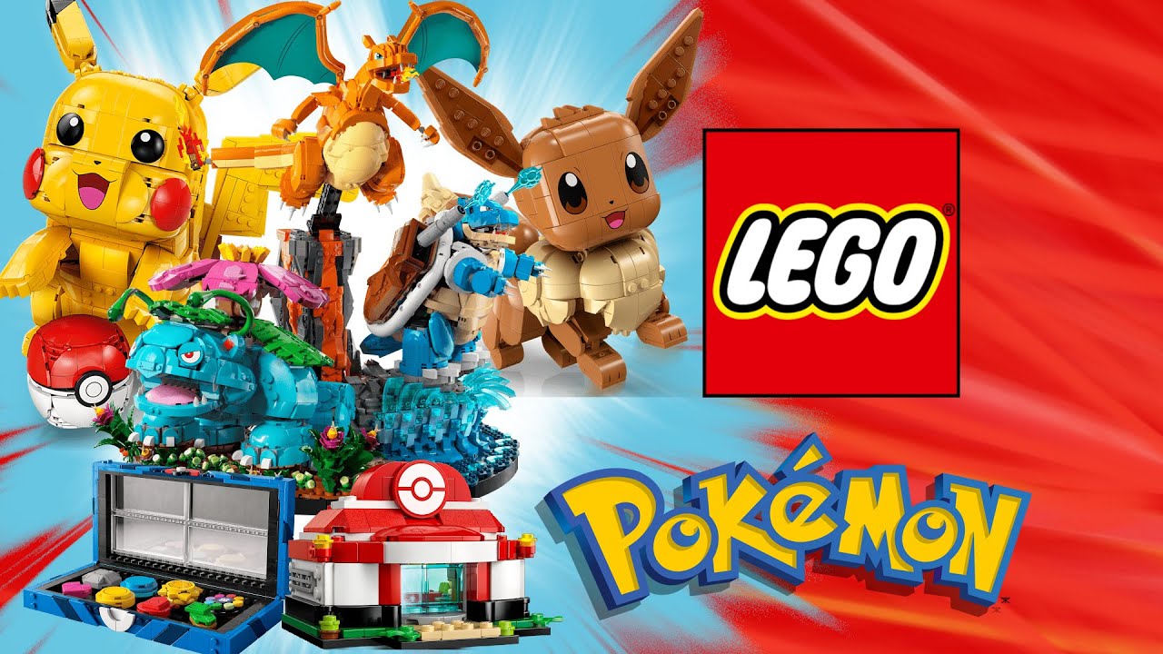 Представлены совершенно новые наборы Lego по мотивам Pokemon! Первый взгляд, цены, даты выхода и ...