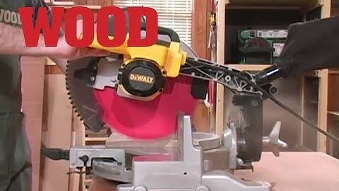 Mitersaw Basics - WOOD magazine