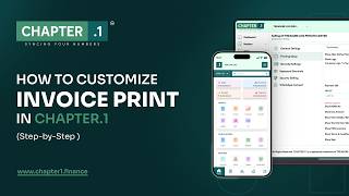 How to Customize & Edit Your PDF Invoice in CHAPTER.1