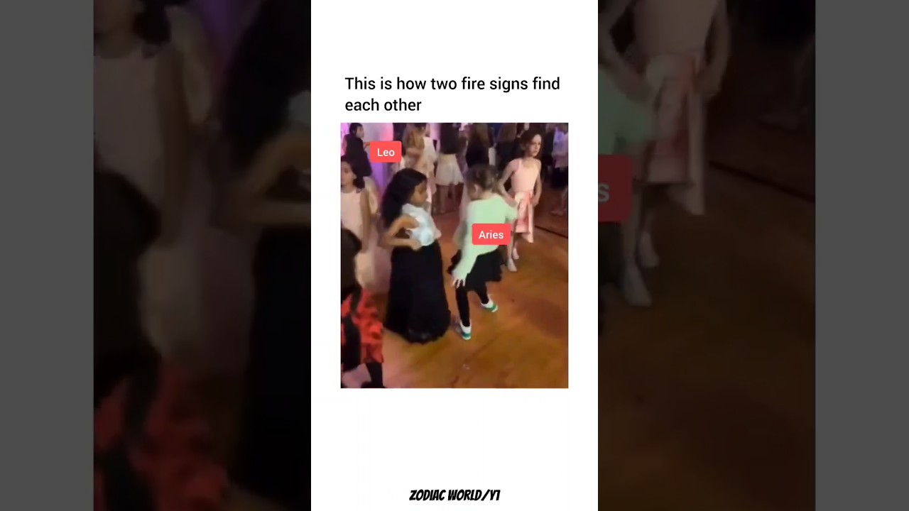 When two fire signs meet 