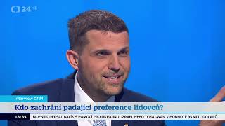 Interview Martina Jonáše s Petrem Hladíkem /KDU-ČSL/ (24. 4. 2024)