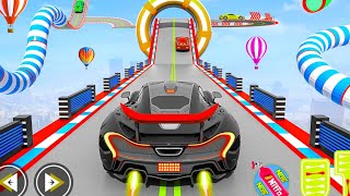 4 Monster Truck Mega Ramp Madness | Extreme Stunts & Insane Crashes 🔥 Mega Ramp Racing  screenshot 3