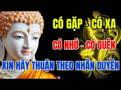 Lời Phật Dạy – Duyên Đến Thì Gặp – Nghiệp Hết Thì Xa – Xin Đừng Oán Trách Một Ai