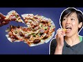 5-Minute Crispy Vietnamese Pizza 🇻🇳 Bánh Tráng Nướng