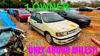 Copart Auction WalkAround -February 2024- *1994 Toyota Tercel w/ 48000 miles!!* + MORE