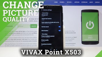 How to Adjust Photo Size on Vivax Point X503 - Change Picture Size