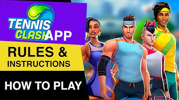 🎾 How to play Tennis Clash : Tennis Clash FREE Online Game Rules : Tennis Clash Gameplay