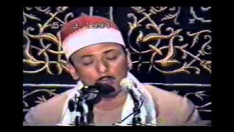 روائع الشيخ عبد الجليل البنا سورة الزمر قراءة ناد جدا جدا رووووووعة من عام 1994