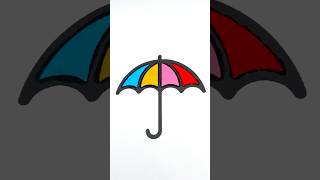 Umbrella coloring pages