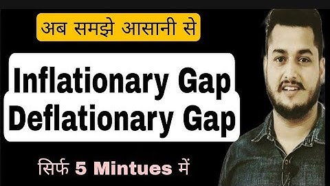 Inflationary and Deflationary gap | Class 12 Macro Economics | Inflationary gap | Deflationary gap |