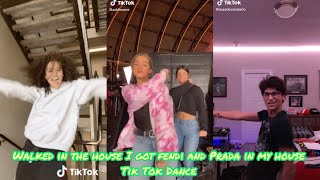 walked in the house I got fendi and prada in my house Tik Tok Dance