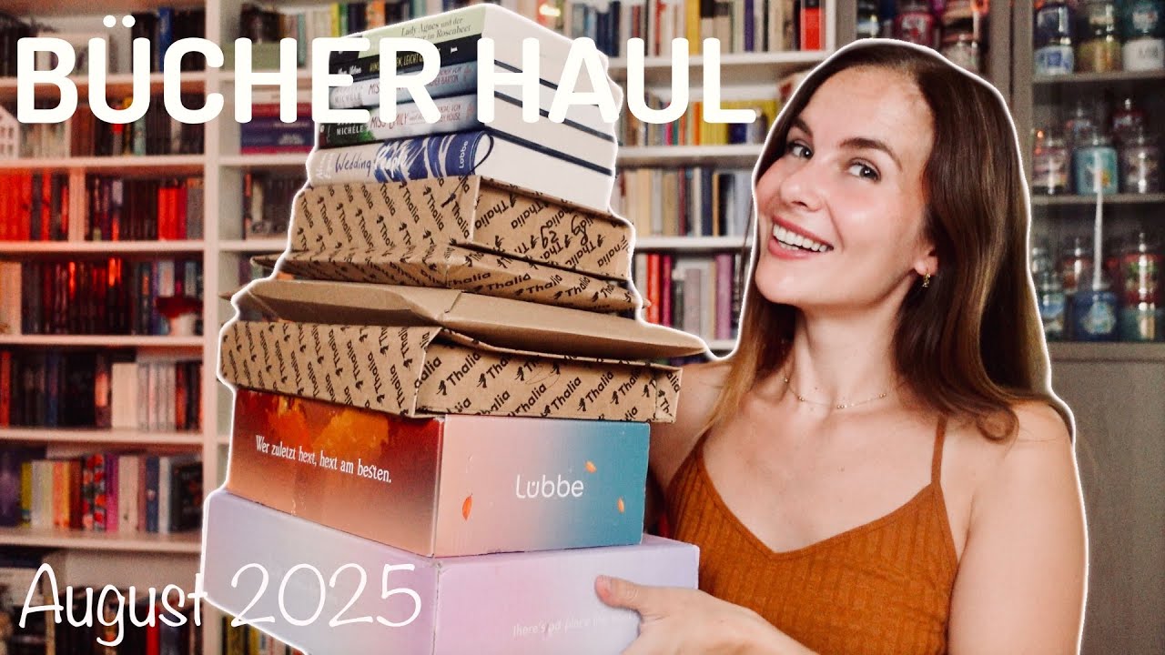 Bücher Haul 📦 | Buchboxen, Neuerscheinungen und Buchladenkäufe | August 2025 | cozy_jessy