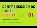 DELF A1 - Compréhension de l'oral (no 1)