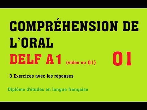 DELF A1 – Compréhension de l’oral / Listening comprehension