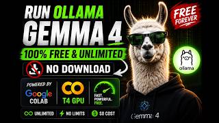 Run Ollama free on Google Colab T4 GPU🔥 | The LLM Man