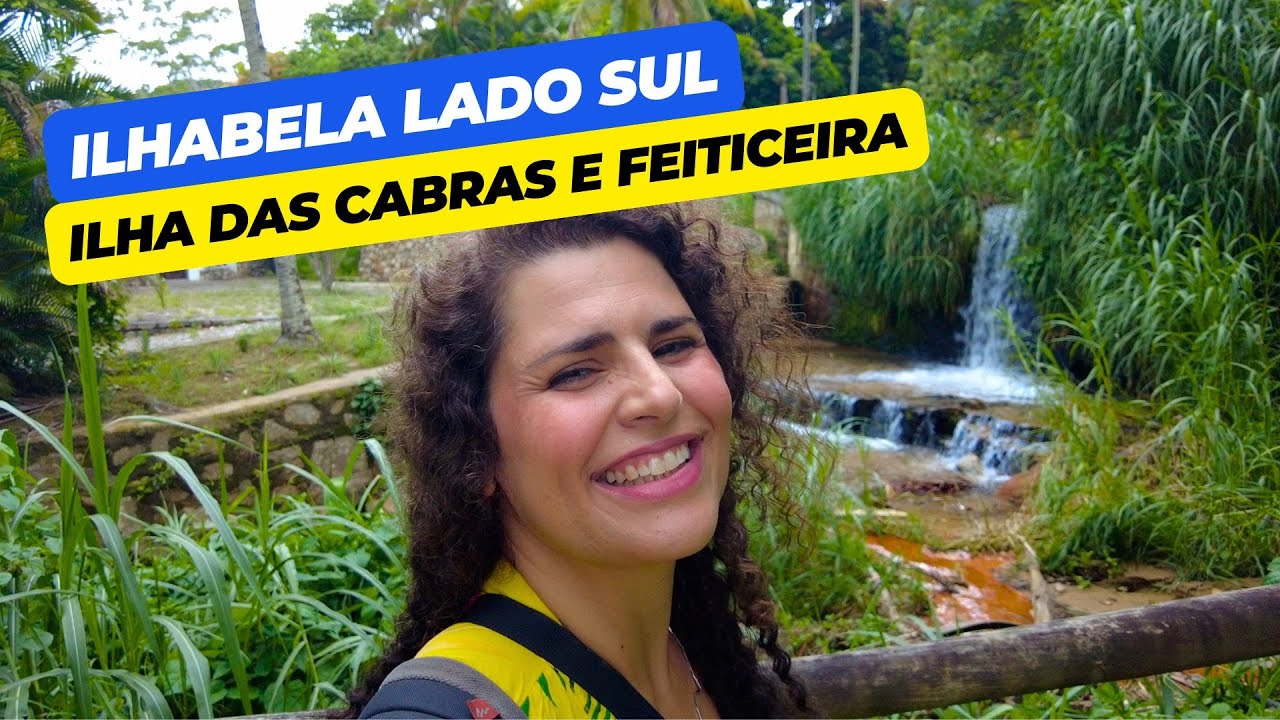 Verão em Ilhabela lado sul: ilha das Cabras e Praia da Feiticeira