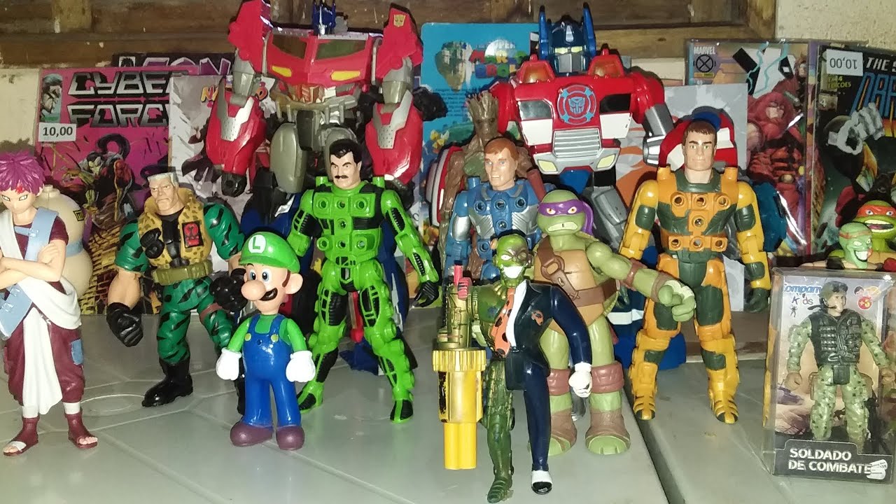 Últimas aquisições de action figuras do mês de maio