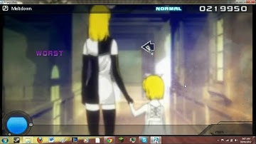 Project DIVA Meltdown difficulty (Normal)