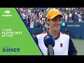 Jannik Sinner On-Court Interview | 2021 US Open Round 3