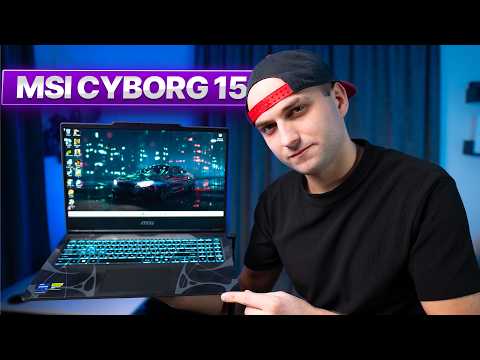 НОУТБУК з RTX 5050. Огляд MSI Cyborg 15