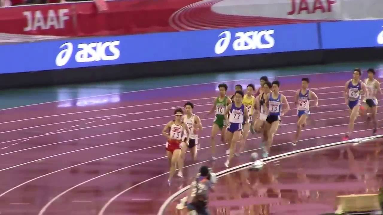 16 日本選手権陸上 男子1500m決勝 Youtube