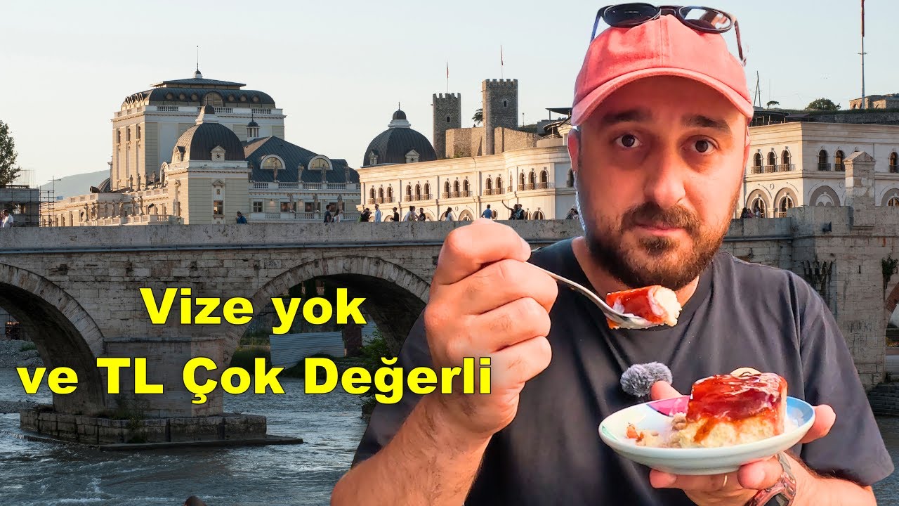 Makedonya'da, Türk Çarşısı Beni Şaşırttı | Üsküp 🇲🇰